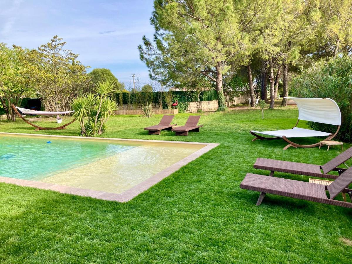 Le Patio, Chambres D Hotes Pour Adultes En Camargue, Possibilite De Naturisme A La Piscine, Aimargues Kültér fotó