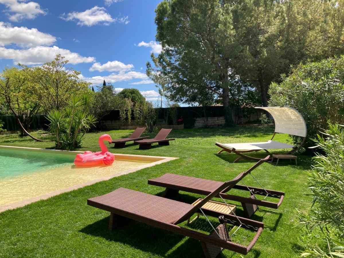 Le Patio, Chambres D Hotes Pour Adultes En Camargue, Possibilite De Naturisme A La Piscine, Aimargues Kültér fotó