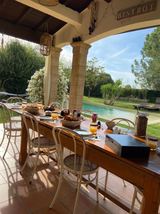Le Patio, Chambres D Hotes Pour Adultes En Camargue, Possibilite De Naturisme A La Piscine, Aimargues Kültér fotó
